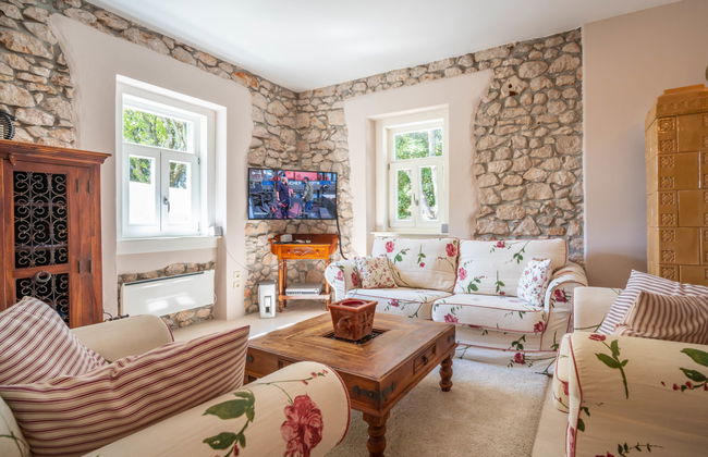 Apartamento de 2 quartos em Novi Vinodolski com piscina e jardim - Foto 6