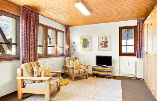 Apartamento de 1 quarto em Ernen com jardim - Foto 8