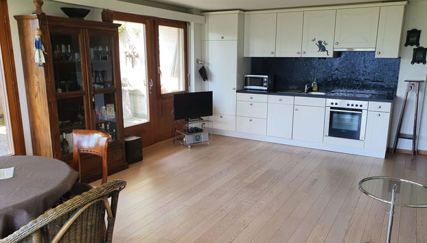 Apartment mit 1 Schlafzimmer in Krattigen mit garten - Foto 4