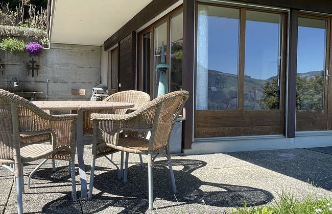 Apartamento de 1 quarto em Krattigen com jardim - Foto 14