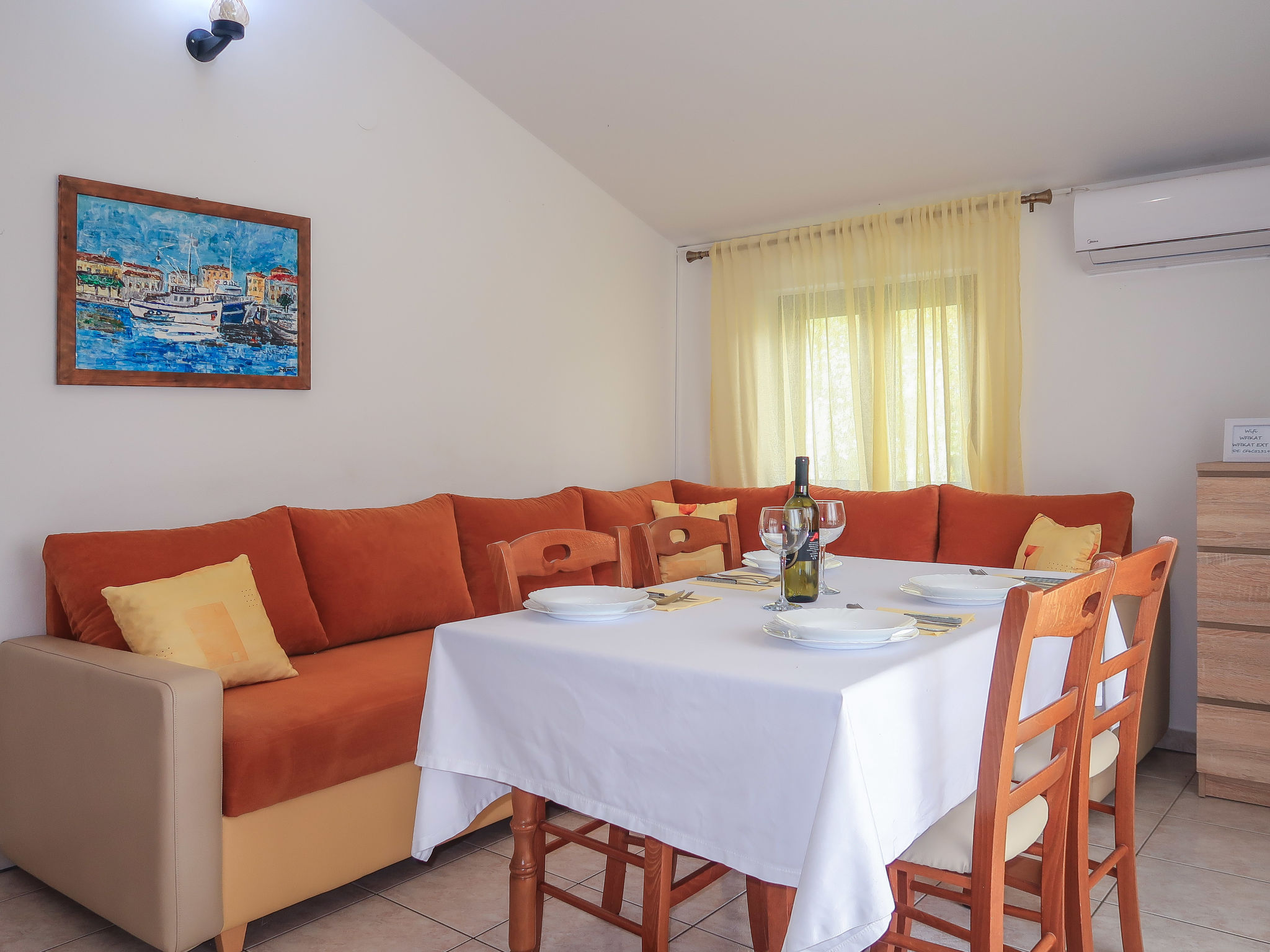Photo 8 - Appartement de 2 chambres à Baška avec jardin et vues à la mer