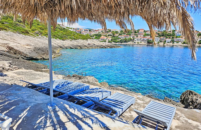 Apartamento de 2 quartos em Korčula com piscina e terraço - Foto 15