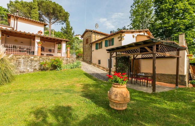 Casa de 7 quartos em Reggello com piscina privada e jardim - Foto 40