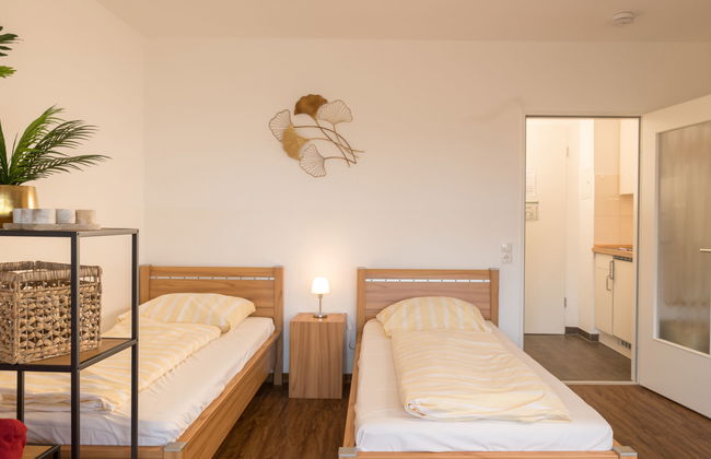 Apartment mit 1 Schlafzimmer in Lahnstein mit schwimmbad und sauna - Foto 4