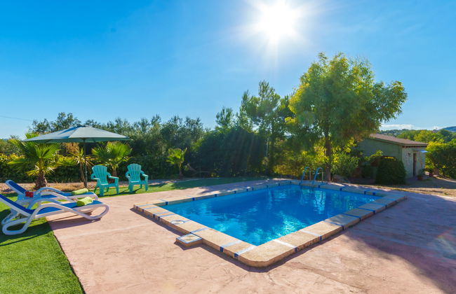Casa de 3 quartos em Sant Llorenç des Cardassar com piscina privada e jardim - Foto 1