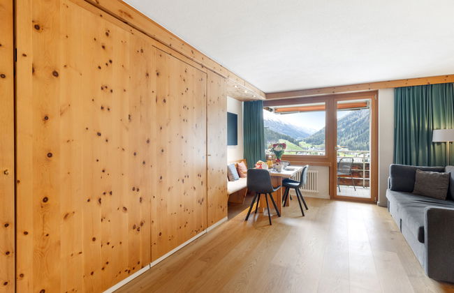 Apartamento de 1 quarto em Davos com piscina e sauna - Foto 7