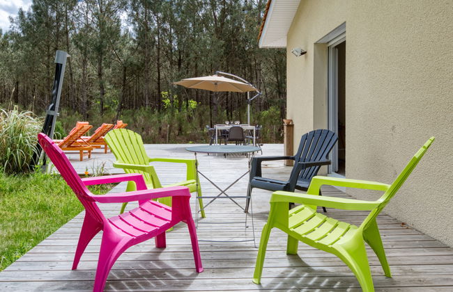 Casa de 4 quartos em Hourtin com piscina privada e jardim - Foto 22