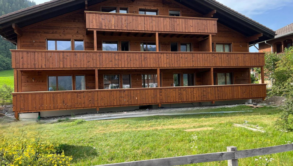 Apartment mit 1 Schlafzimmer in Zweisimmen - Foto 1