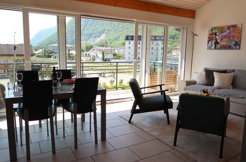 Foto 9 - Apartamento de 1 quarto em Port-Valais com vista para a montanha