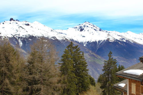 Foto 16 - Appartamento con 2 camere da letto a Vex con vista sulle montagne