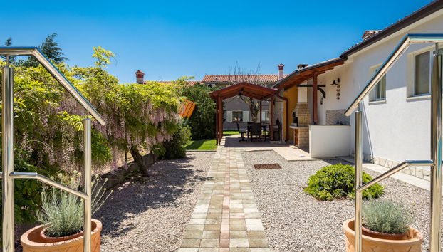 Casa de 6 quartos em Labin com piscina privada e jardim - Foto 4