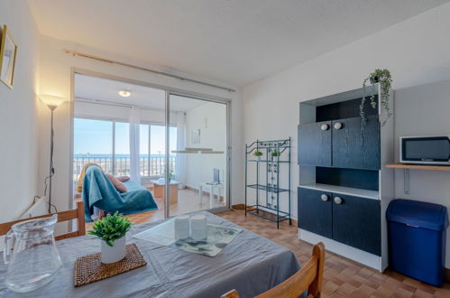 Foto 18 - Apartamento de 1 quarto em Leucate com vistas do mar