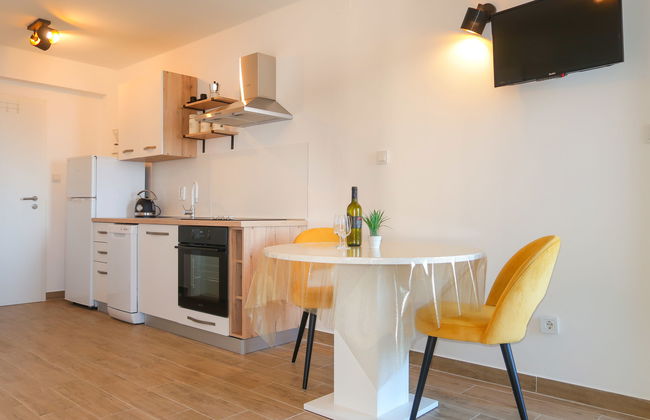 Apartment mit 1 Schlafzimmer in Vrbnik mit garten - Foto 12