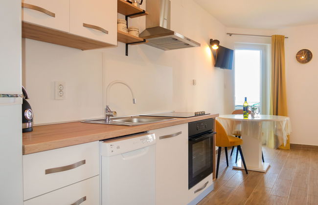 Apartment mit 1 Schlafzimmer in Vrbnik mit garten - Foto 6