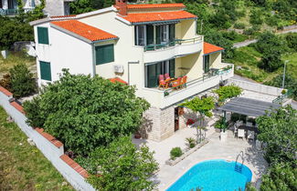 Photo 3 - Maison de 4 chambres à Makarska avec piscine privée et vues à la mer