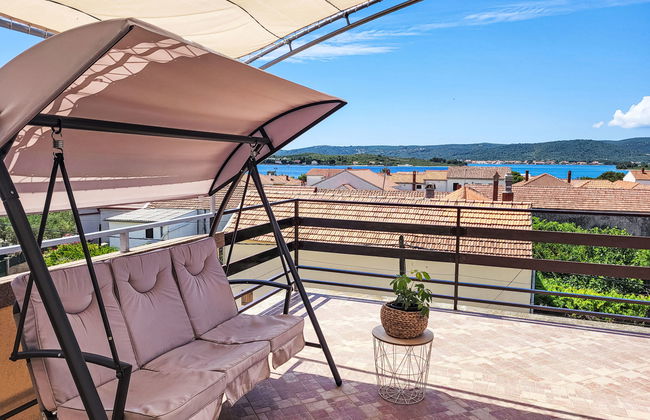Apartamento de 3 quartos em Sveti Filip i Jakov com jardim e terraço - Foto 16