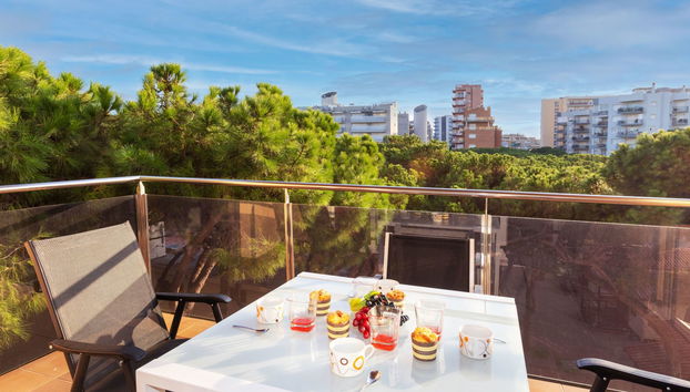 Appartamento con 3 camere da letto a Blanes con piscina e giardino - Foto 2