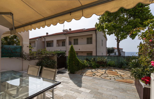 Appartamento con 3 camere da letto a Riva Ligure con giardino e terrazza - Foto 19