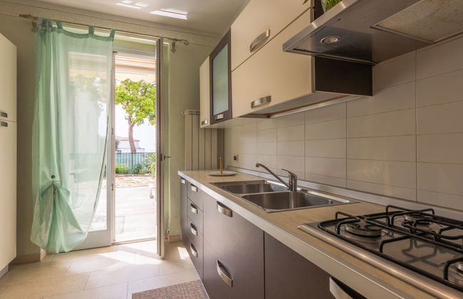 Appartamento con 3 camere da letto a Riva Ligure con giardino e terrazza - Foto 8