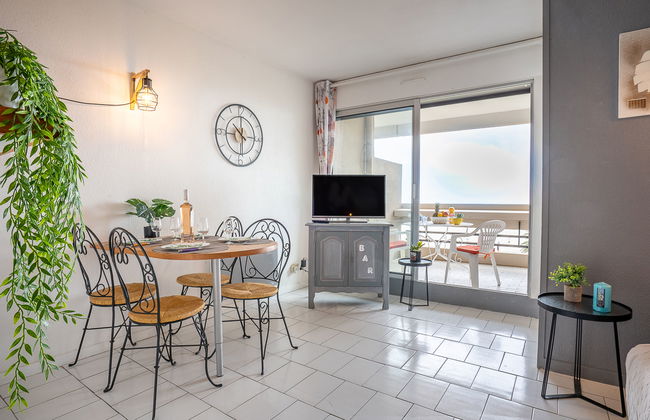 Apartamento de 2 quartos em Canet-en-Roussillon com terraço - Foto 11