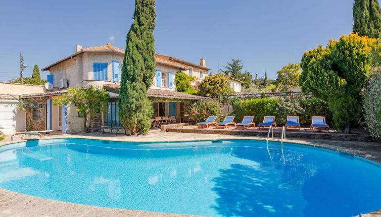 Foto 1 - Casa de 3 quartos em Sainte-Maxime com piscina privada e vistas do mar