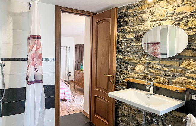Casa de 4 quartos em Prelà com jardim e terraço - Foto 37