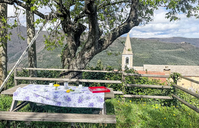 Casa de 4 quartos em Prelà com jardim e terraço - Foto 52