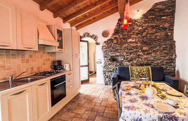Casa de 4 quartos em Prelà com jardim e terraço - Foto 48