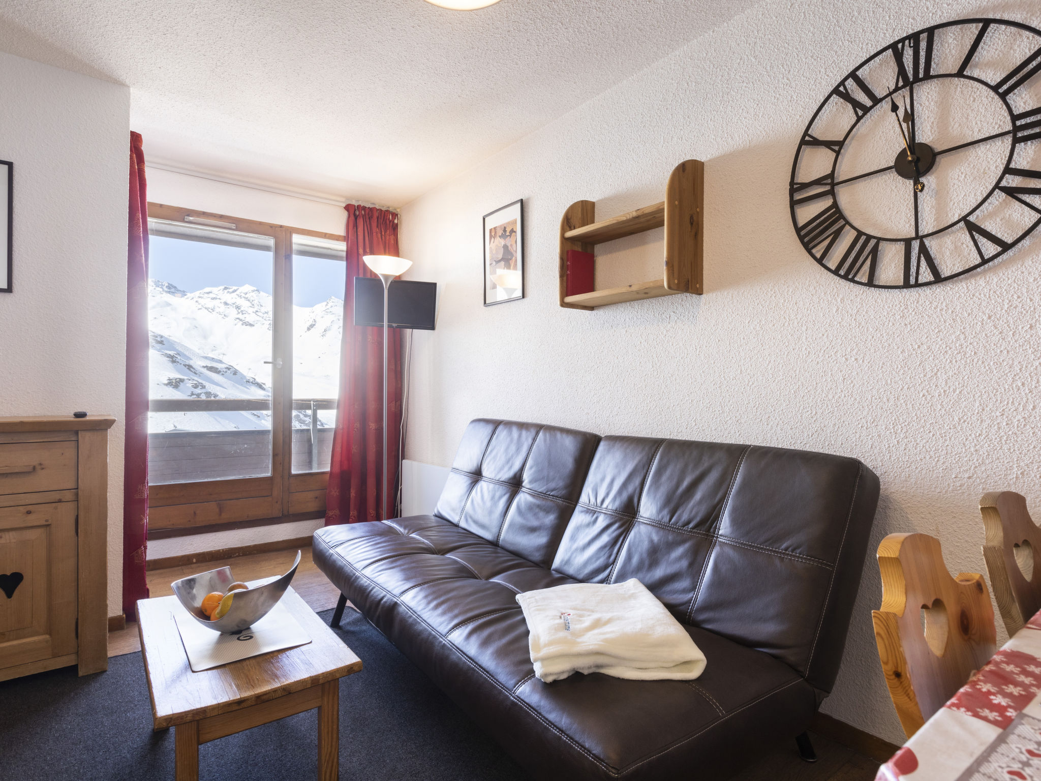 Photo 3 - 1 bedroom Apartment in Les Belleville with mountain view