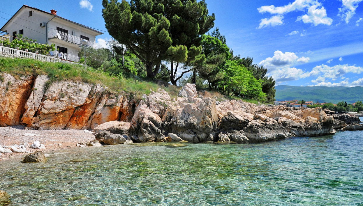 Apartment mit 2 Schlafzimmern in Novi Vinodolski mit terrasse - Foto 1