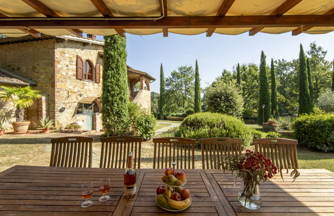 Maison de 8 chambres à Lucignano avec piscine privée et jardin - Photo 46