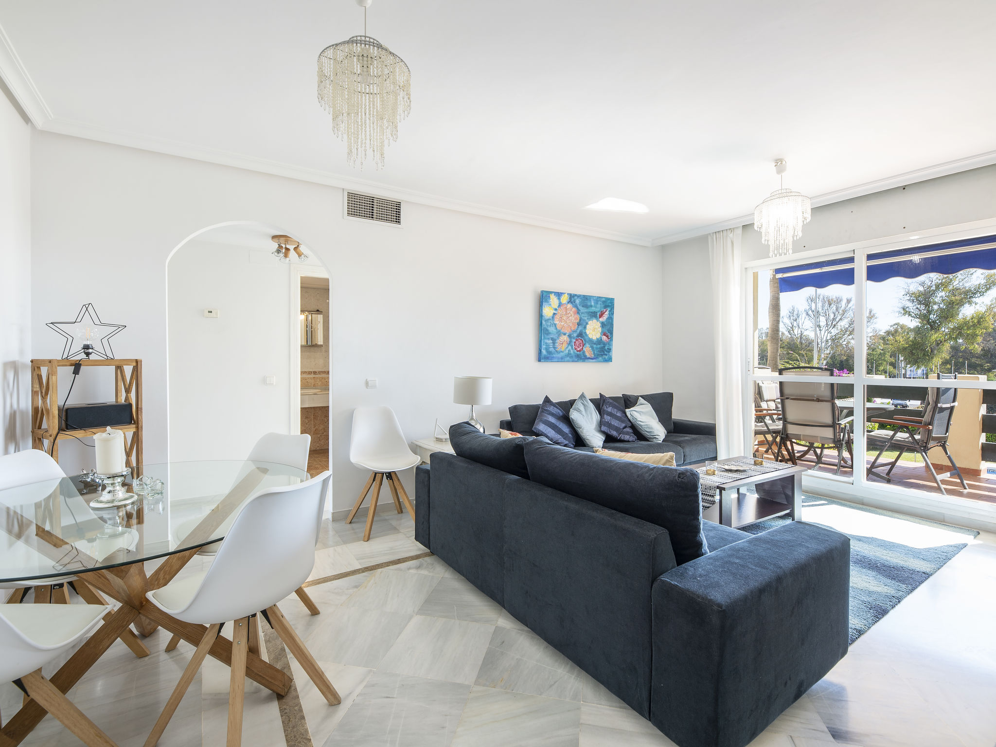 Foto 3 - Apartamento de 2 quartos em Marbella com piscina e jardim