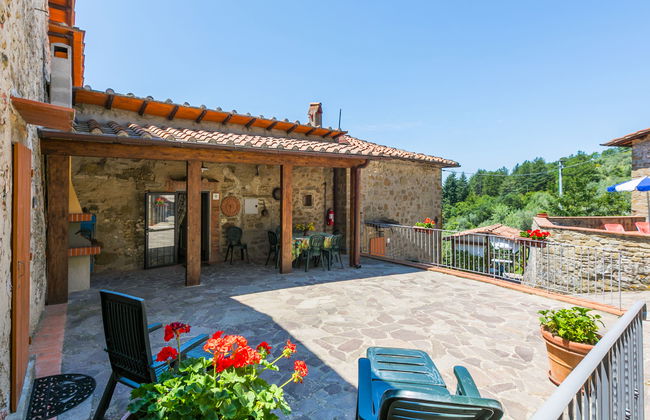 Apartamento de 4 quartos em Reggello com piscina e jardim - Foto 4