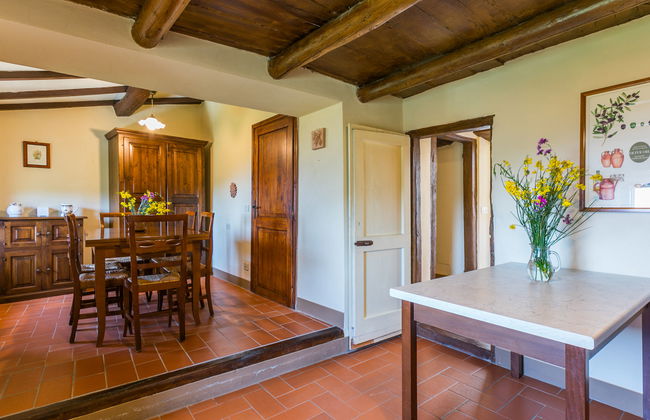 Apartamento de 4 quartos em Reggello com piscina e jardim - Foto 13