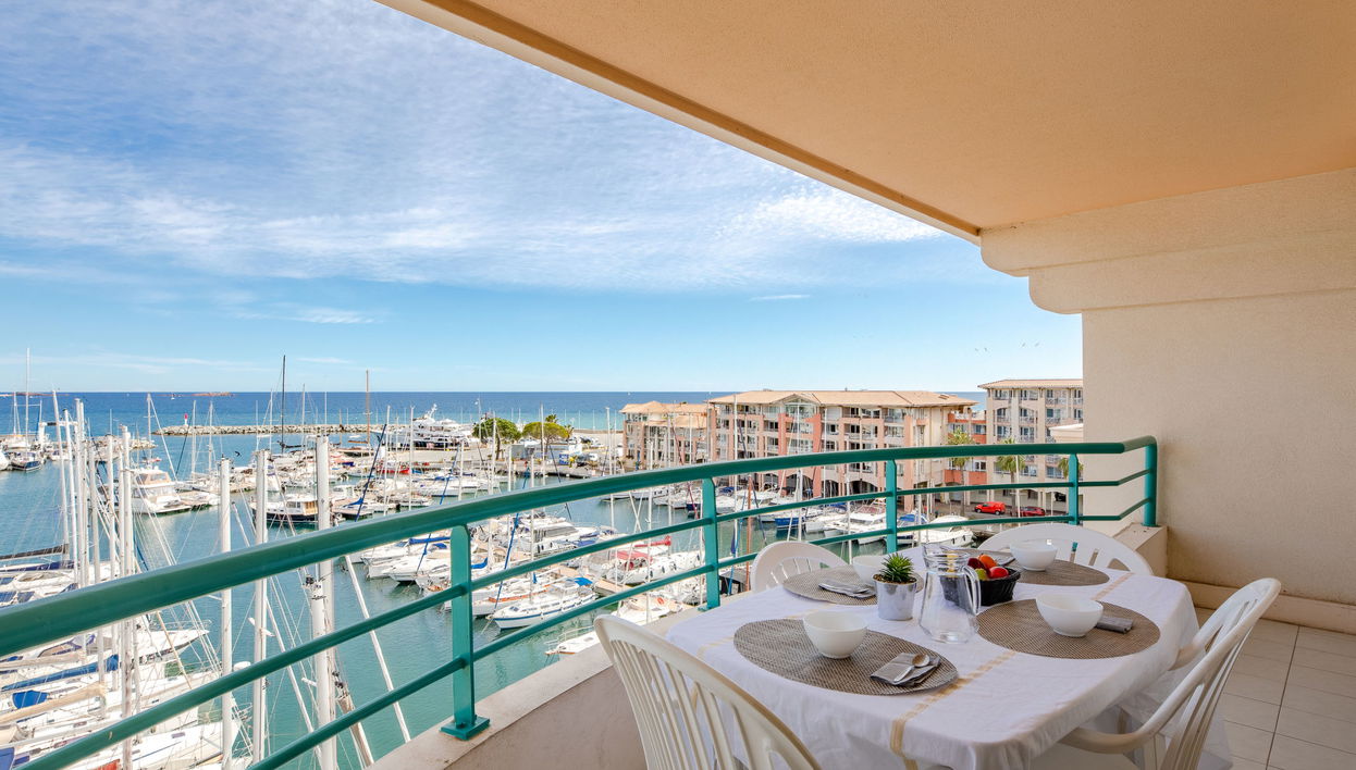 Apartment mit 2 Schlafzimmern in Fréjus mit schwimmbad und terrasse - Foto 1