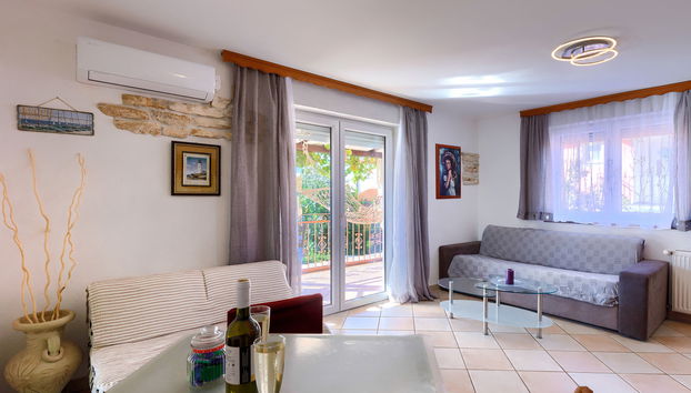 Apartment mit 2 Schlafzimmern in Umag mit schwimmbad und garten - Foto 3