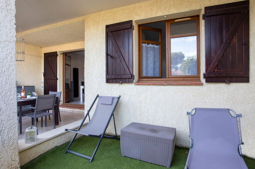 Foto 15 - Apartamento de 1 quarto em Villeneuve-Loubet com piscina e jardim