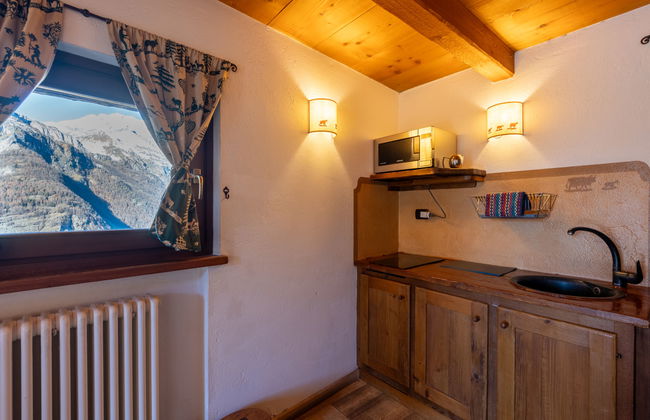Apartamento de 1 quarto em Valtournenche com jardim e terraço - Foto 8