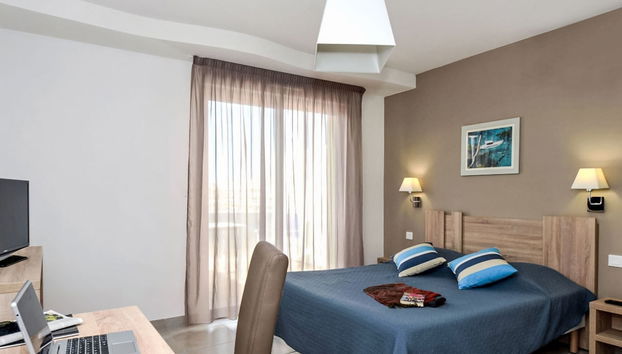 Apartamento de 1 quarto em Le Barcarès com piscina e terraço - Foto 3