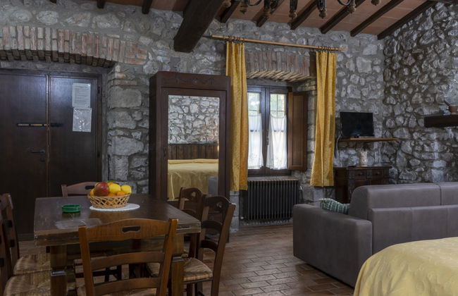 Apartamento de 1 quarto em Bagnoregio com piscina e jardim - Foto 8