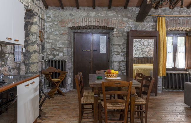 Apartamento de 1 quarto em Bagnoregio com piscina e jardim - Foto 6