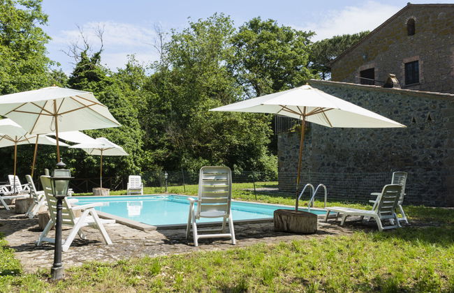 Apartamento de 1 quarto em Bagnoregio com piscina e jardim - Foto 17