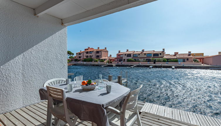 Photo 1 - Maison de 2 chambres à Le Barcarès avec terrasse et vues à la mer