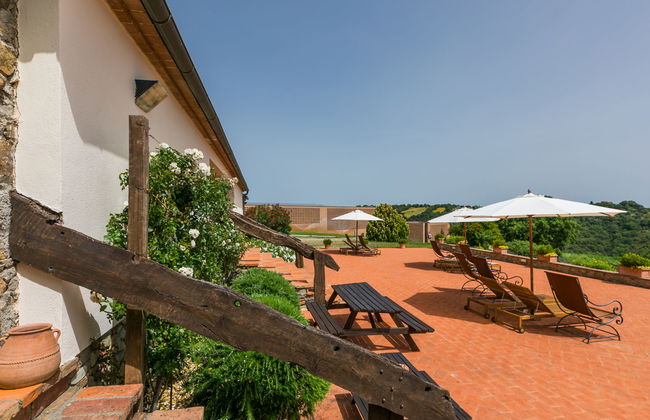 Apartamento de 2 quartos em Cinigiano com piscina e jardim - Foto 55