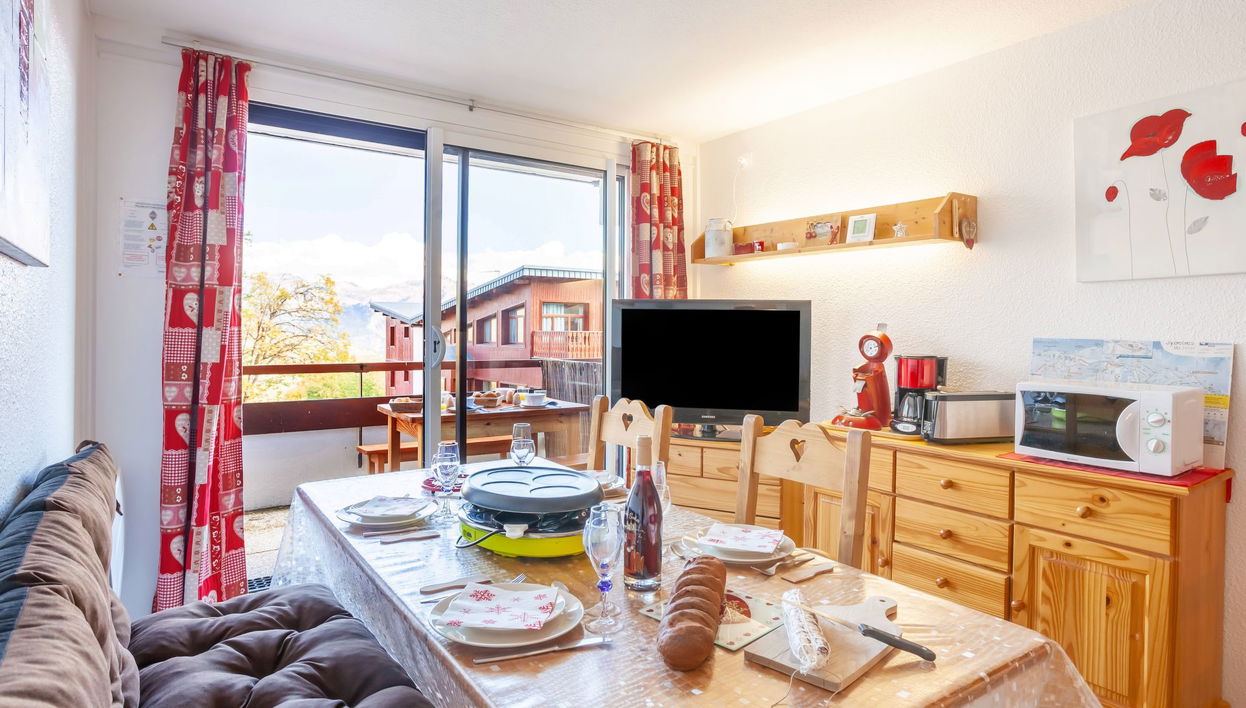 Apartment mit 2 Schlafzimmern in Villarembert mit schwimmbad - Foto 1