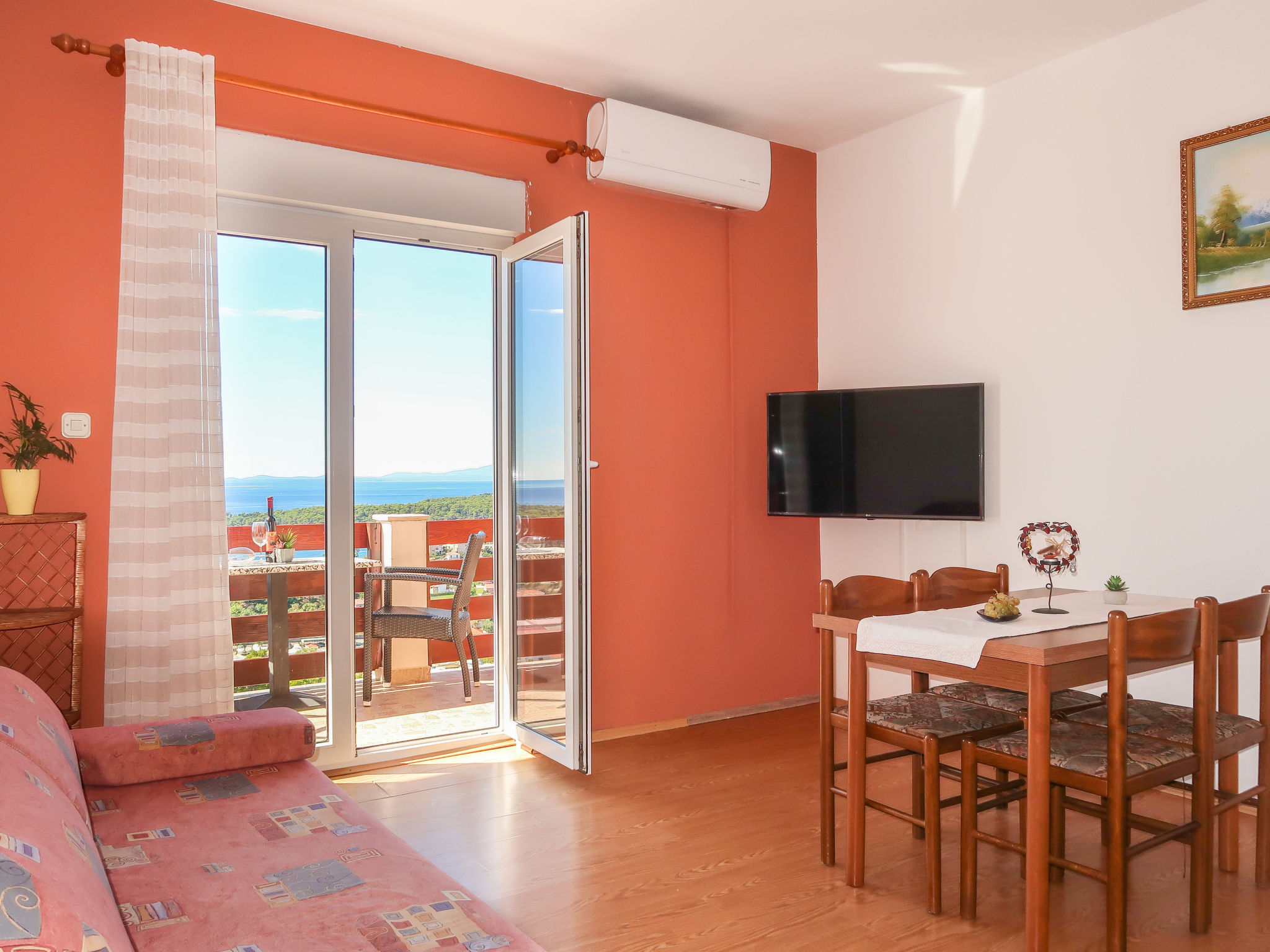 Foto 3 - Apartamento de 1 quarto em Rab com jardim e vistas do mar
