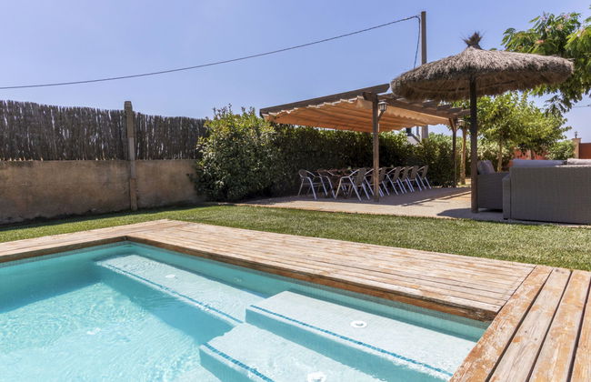 Casa de 8 quartos em Vidreres com piscina privada e jardim - Foto 48