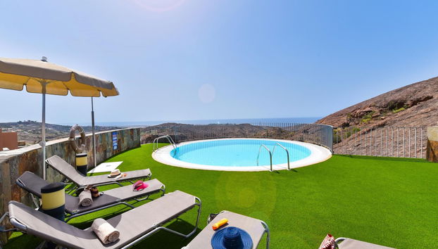 Haus mit 4 Schlafzimmern in San Bartolomé de Tirajana mit schwimmbad und garten - Foto 2