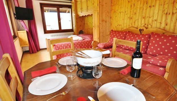 Appartamento con 1 camera da letto a La Chapelle-d'Abondance con giardino - Foto 3