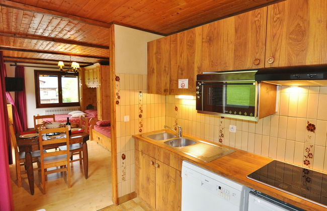 Apartamento de 1 quarto em La Chapelle-d'Abondance com jardim - Foto 9